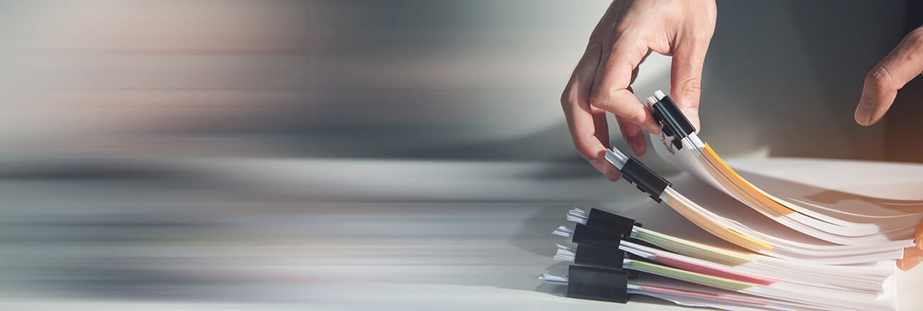 stack of documents